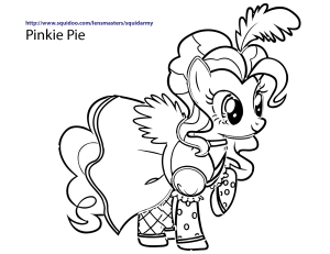 FREE! - My Little Pony Colouring Pages, Printable